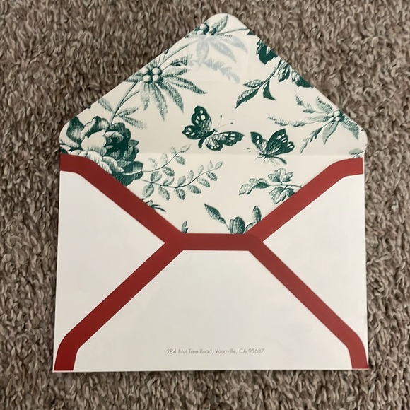Gucci flora collection Stationary envelopes Set of #3 - Picture 4 of 6